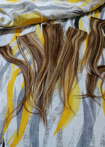 GERÇEK SAÇ RÖFLELİ 8 ADET CITCIT - Görsel 5