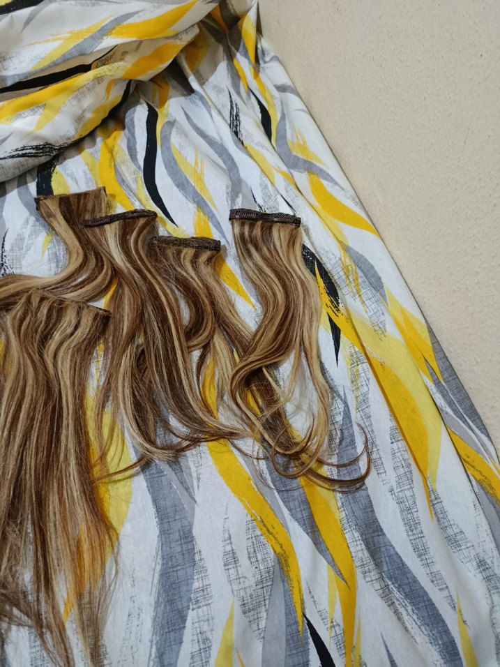 GERÇEK SAÇ RÖFLELİ 8 ADET CITCIT - Görsel 4