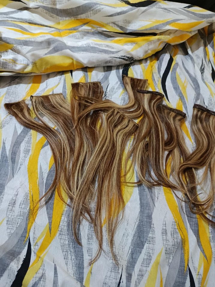 GERÇEK SAÇ RÖFLELİ 8 ADET CITCIT - Görsel 2