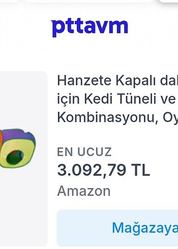 Katlanabilir Kedi Tüneli ve Küp Kombinasyonu en 2.10 cm açılınca - Görsel 6