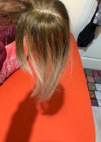 Gerçek saç balyajlı tepelik - Görsel 6