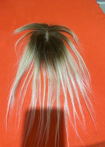 Gerçek saç balyajlı tepelik - Görsel 11