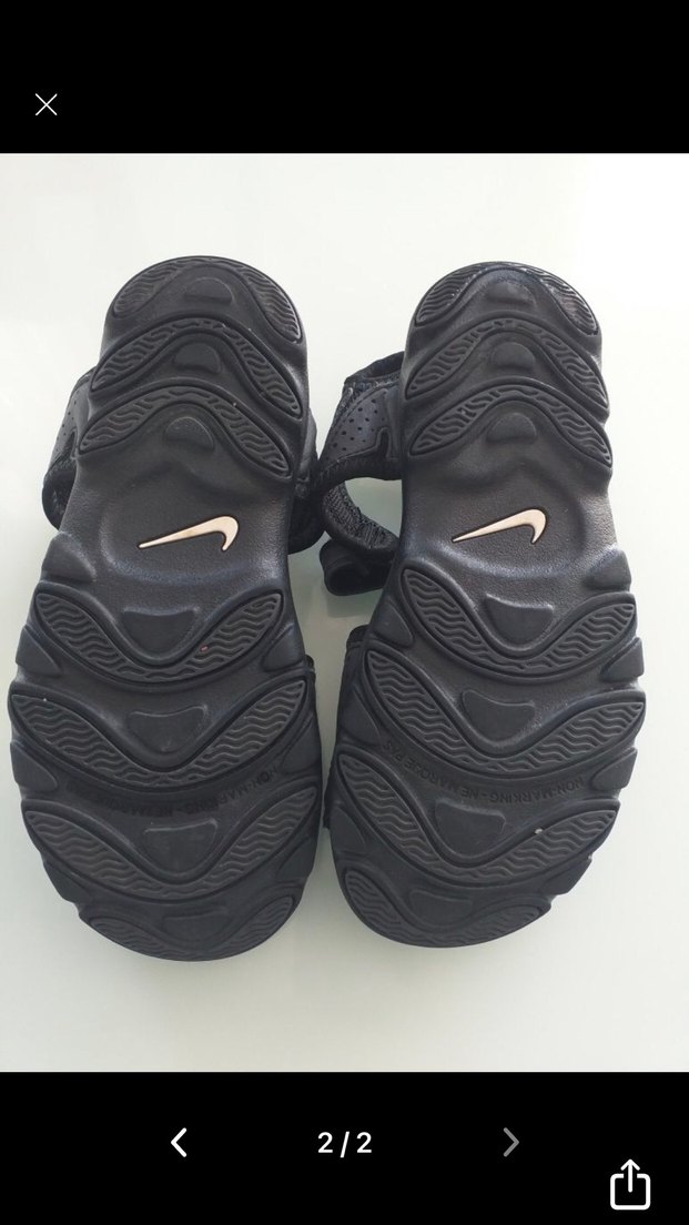 Nike Siyah Kemerli Erkek Çocuk Sandalet 34 numara unisex - Görsel 2