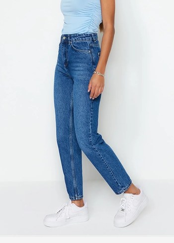 mom Denim Jean - Görsel 2