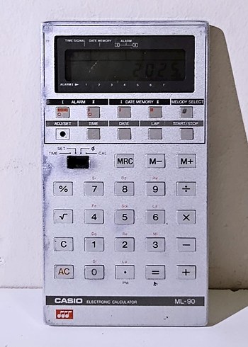 CASİO ML-90 MELODİLİ HESAP MAKİNASI DENENMİŞTİR SORUNSUZ