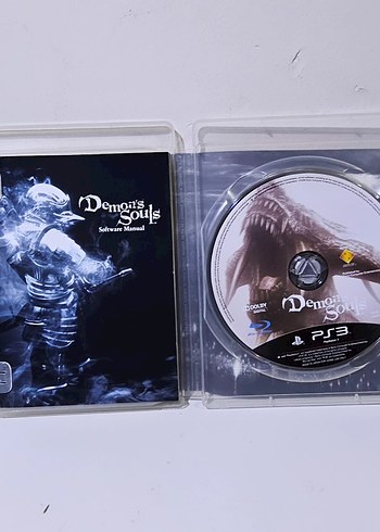  Beden SONY PLAYSTATİON 3 DEMONS SOULS OYUNU ŞEFFAF PLASTIK KUTULU VE