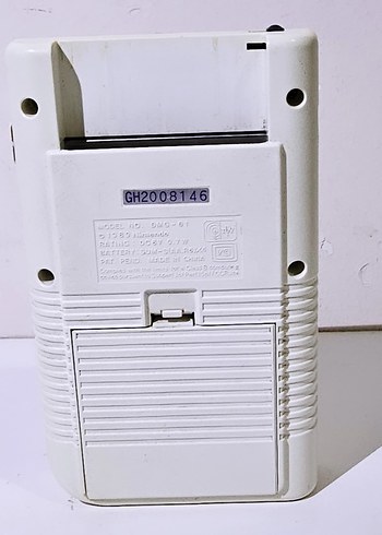 Beden NİNTENDO GAMEBOY DMG-01 BEYAZ RENK