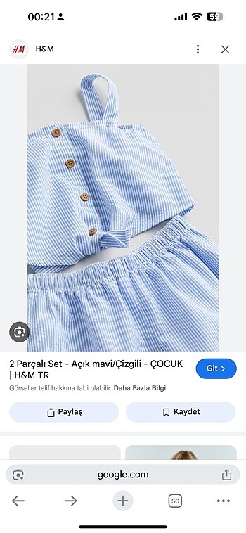 Kız çocuk ikili takım