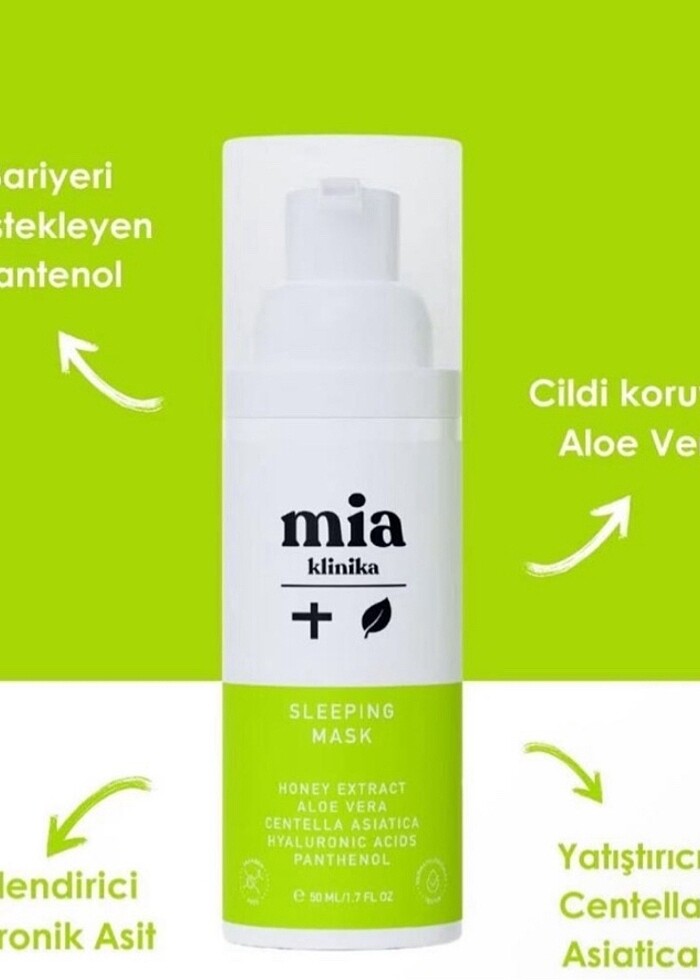 Mia Klinika Sleeping Mask 50 ml - Görsel 3
