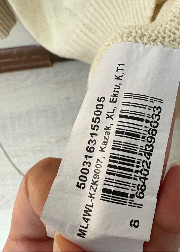 Büyük Beden Kazak - Görsel 3