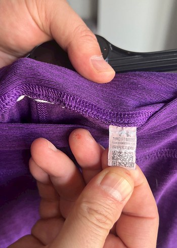 Mor Parlak Spor Hamile Şortu - Görsel 3