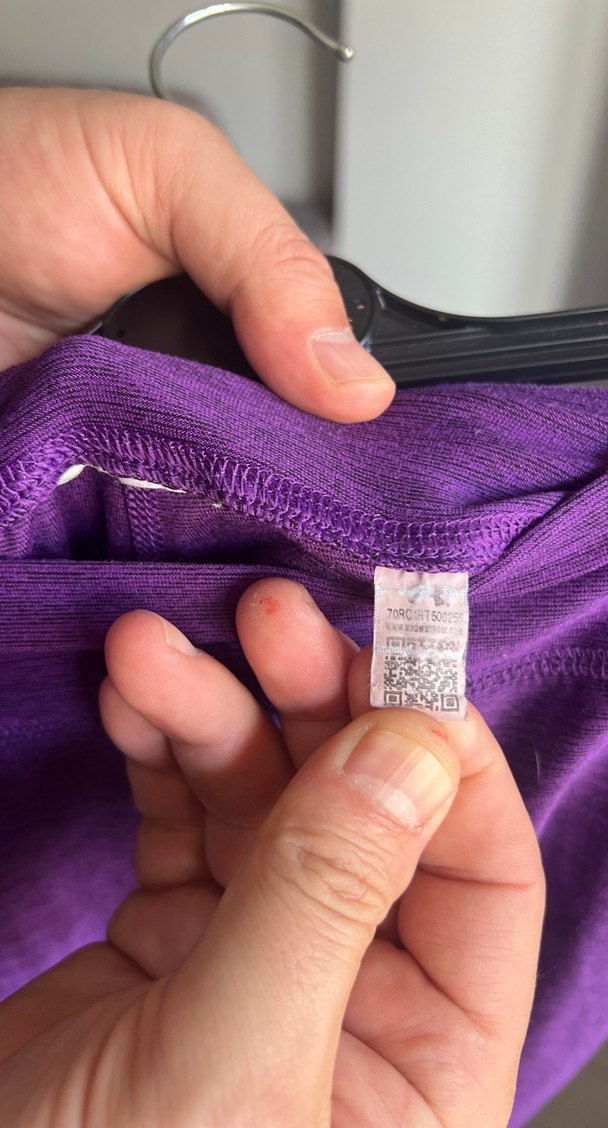 Mor Parlak Spor Hamile Şortu - Görsel 3