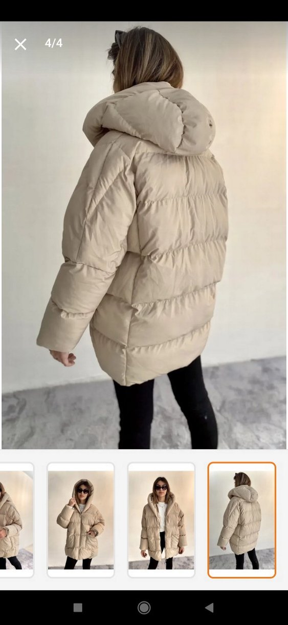 Vizyon Kapüşonlu Şişme Kadın Mont - Görsel 4