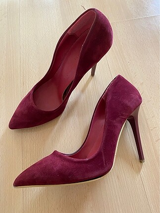 38 Beden bordo Renk Bordo stiletto