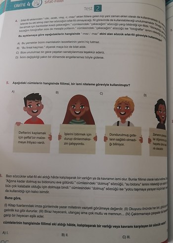  Beden Renk 8. Sınıf Matematik ve Türkçe Soru Bankası