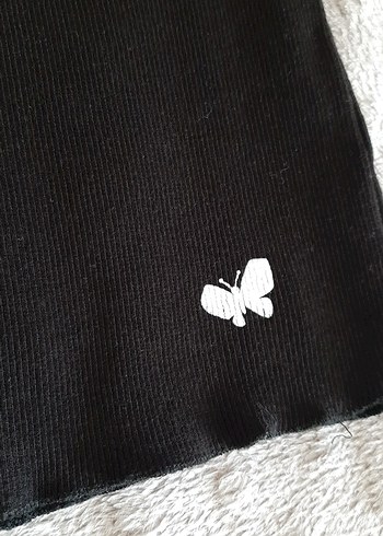 Kız Çocuk Siyah Fitilli Lcw Bluz - Görsel 2