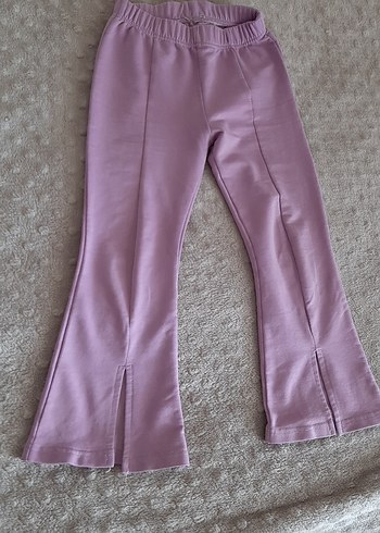 Kız Çocuk Pastel Renkli Esnek İspanyol Paça 3lü Tayt - Görsel 10