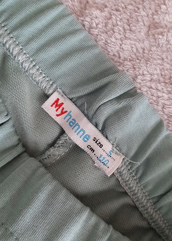 Kız Çocuk Pastel Renkli Esnek İspanyol Paça 3lü Tayt - Görsel 8