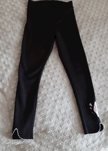 Kuromi Melody Siyah Kız Çocuk Polarlı Tayt - Görsel 2