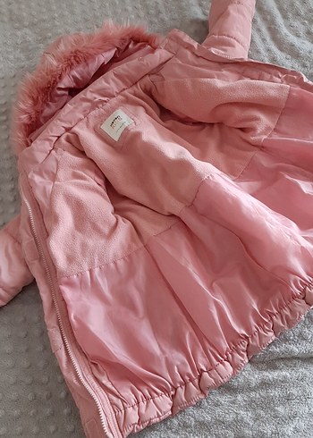 KOTON MARKA 4-5 YAŞ KIZ ÇOCUK KALIN MONT - Görsel 7