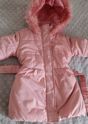 KOTON MARKA 4-5 YAŞ KIZ ÇOCUK KALIN MONT - Görsel 8