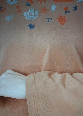 Alia Marka Nakışlı Bej Triko Tunik - Görsel 3