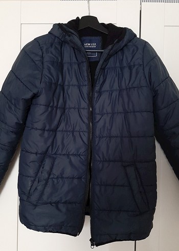 Lcw Erkek Çocuk Lacivert Kapüşonlu Fermuarlı Mont - Görsel 2