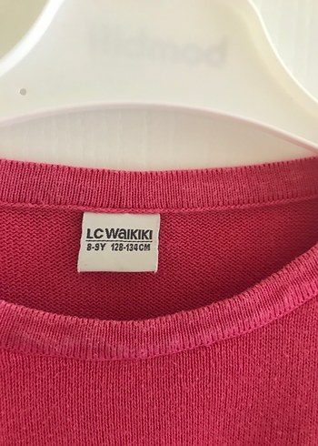 LC Waikiki Pembe kız Çocuk Uzun Kollu kazak 8/9 yaş