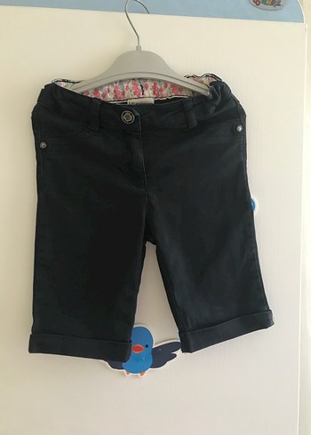 Siyah Kız Çocuk Kot Şort 5/6yaş LC Waıkıkı