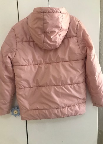 Civil Kız Çocuk Pembe Fermuarlı Mont 7/8 yaş