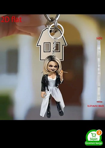 Korku Temalı Anahtarlık Figürleri - Görsel 3