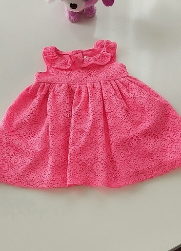 Neon pembe elbise - Görsel 2