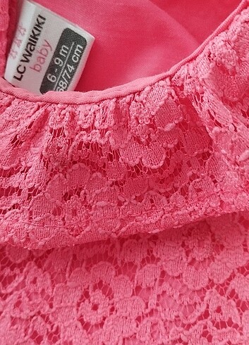 Neon pembe elbise - Görsel 4