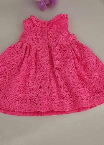 Neon pembe elbise - Görsel 6