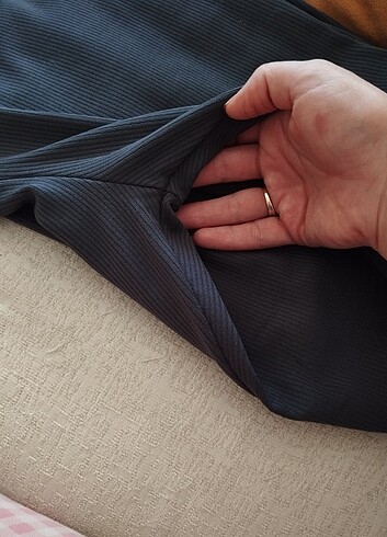 Artis İspanyol paça fitilli hamile pantolonu - Görsel 6