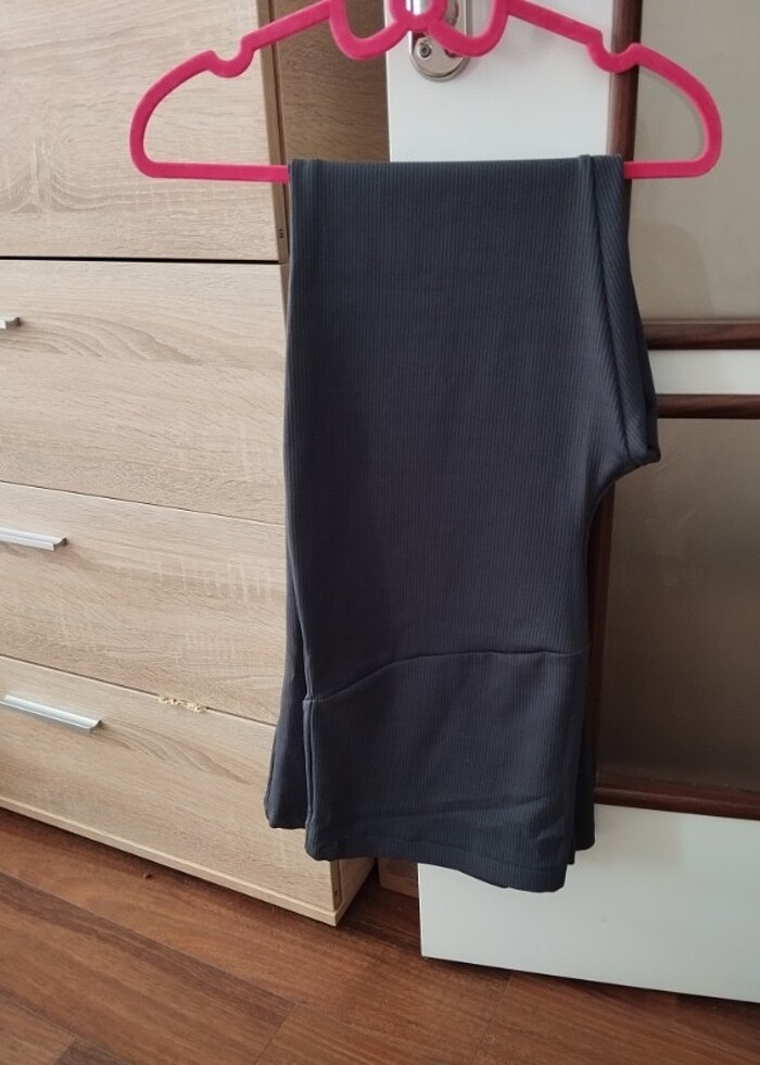 Artis İspanyol paça fitilli hamile pantolonu - Görsel 2