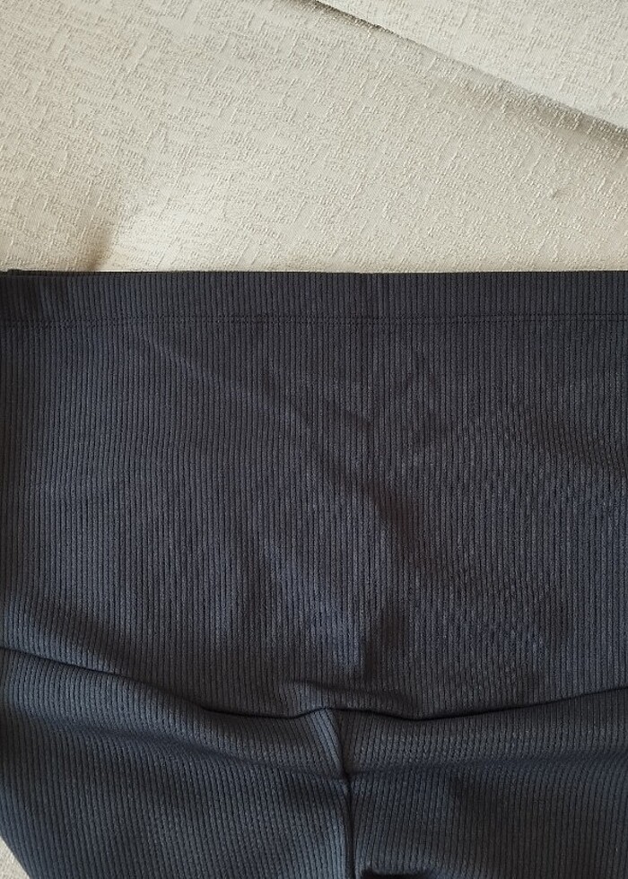 Artis İspanyol paça fitilli hamile pantolonu - Görsel 5