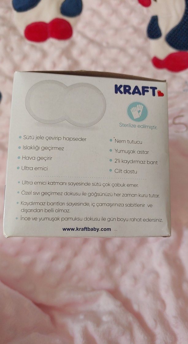 Kraft Ultra Emici Göğüs Pedi 50'li - Görsel 2