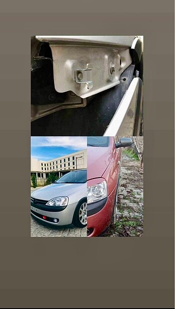 Corsa c tampon braket