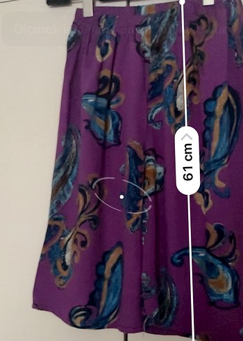 40 Beden mor Renk Şort viscon