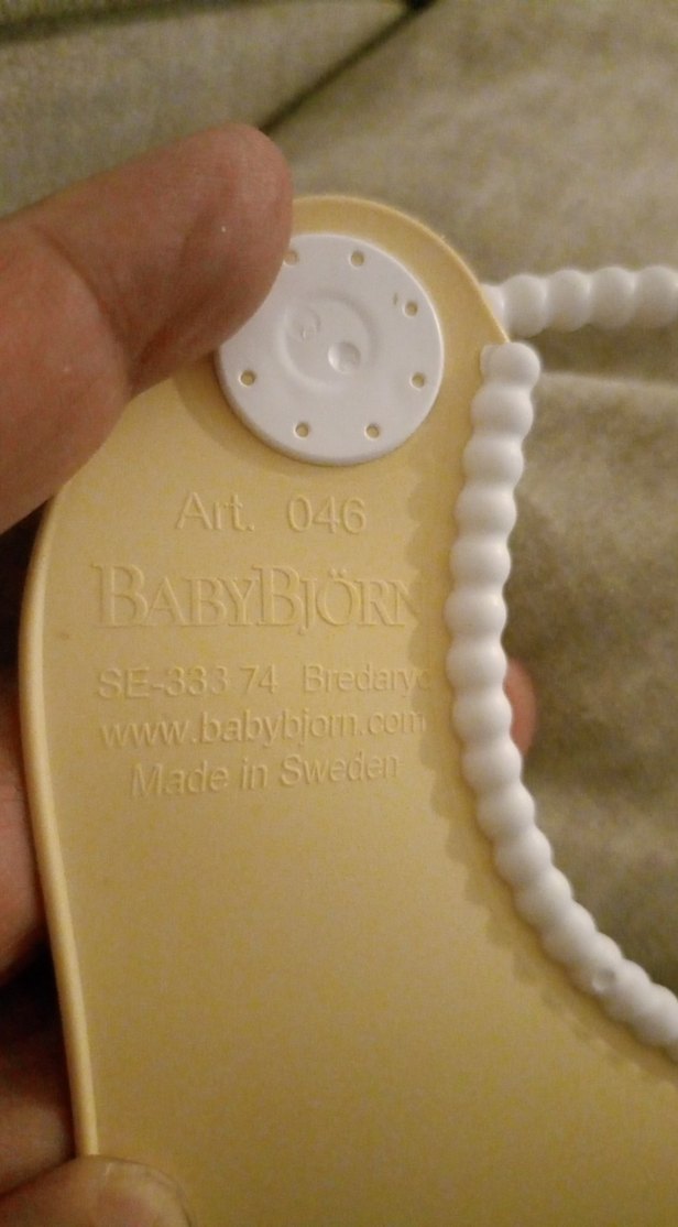 Sarı BabyBjörn Bebek Önlüğü - Görsel 2