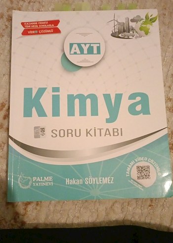 AYT Kimya Soru Kitabı - Palme Yayınevi