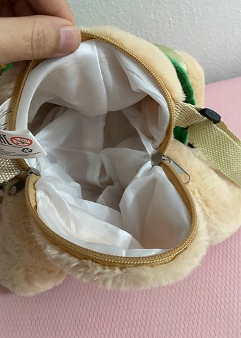 Diğer Yurt dışı peluş fermuarlı sırt çantası