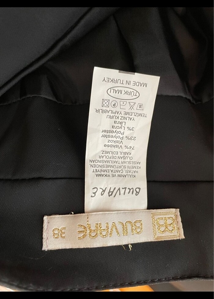 Yüksek bel kaliteli etek - Görsel 3