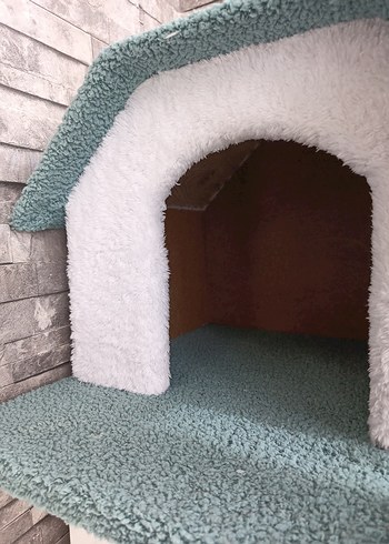 Kedi Evi ve Tırmalama Direği - Görsel 3