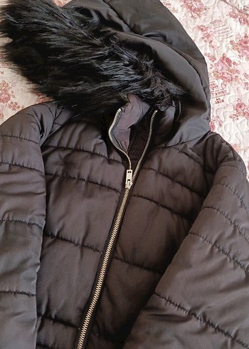 Kadın Kışlık Mont Kürklü - Görsel 2