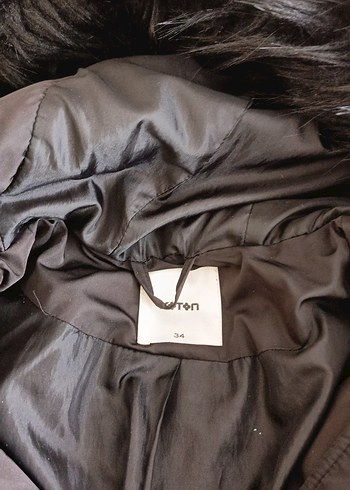 Kadın Kışlık Mont Kürklü - Görsel 3