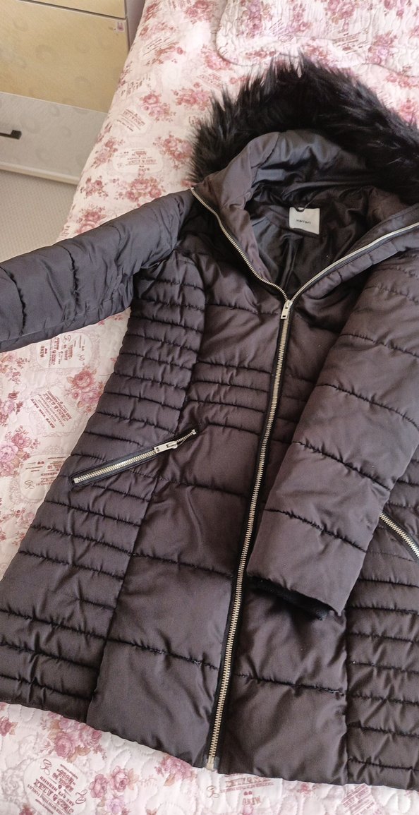 Kadın Kışlık Mont Kürklü - Görsel 4