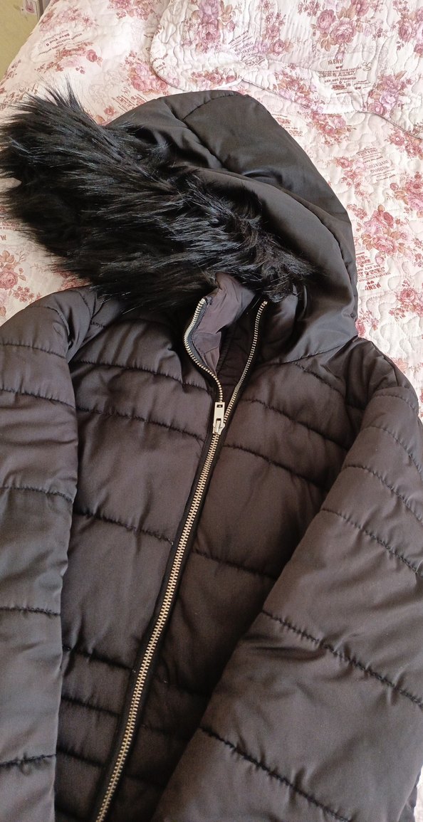 Kadın Kışlık Mont Kürklü - Görsel 2