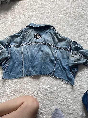s Beden Crop kot ceket